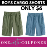 BOYS Cargo Shorts! ONLY $6! Thumbnail