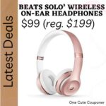 Beats By Dre Solo Wireless Bluetooth Headphones NOW $99 (was $199) Thumbnail