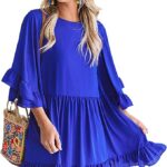Women’s Ruffle Sleeve Dress only $6.99! Thumbnail