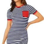 Women’s Striped Bodycon Dress $6.99! Thumbnail