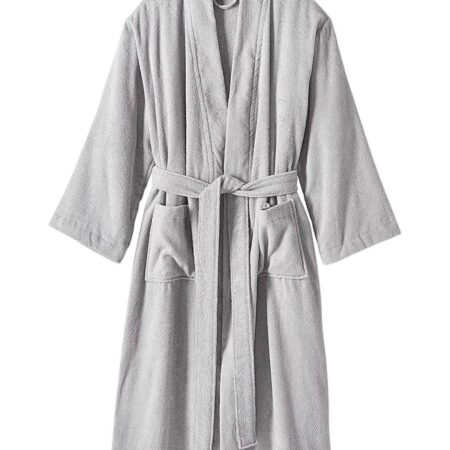 Unisex 100% Cotton Terry Kimono Bathrobe ONLY $9.25! Thumbnail