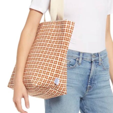 85% Off! Hurry Print Cotton Canvas Tote NOW $8 (was $58) Thumbnail