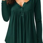 Women’s Long Sleeve Scoop Neck Top only $8.40! Thumbnail