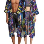 Leaf Print Kimono by THE PHLUID PROJECT ONLY $22 (WAS $79) Thumbnail