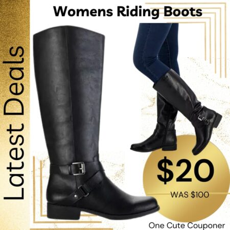 WOMENS RIDING BOOTS $20! Thumbnail