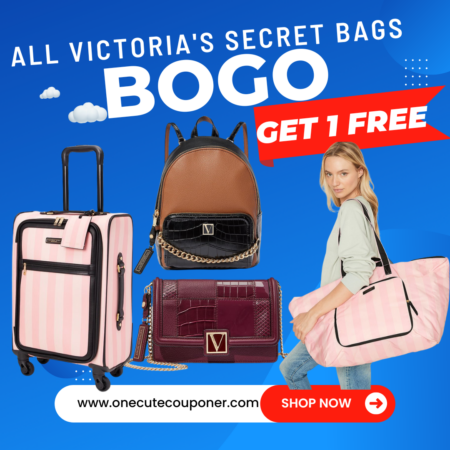 ALL VICTORIA’S SECRET BAGS BUY ONE GET ONE FREE! INCLUDING LUGGAGE! Thumbnail