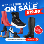 WOMENS BOOTS ONLY $19.99! OVER 20 STYLES AVAILABLE Thumbnail