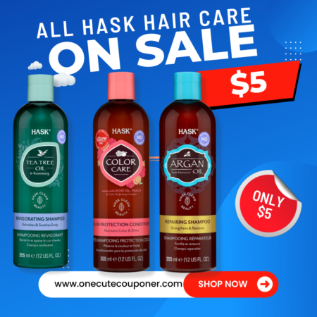 ALL HASK HAIR CARE ONLY $5! Thumbnail