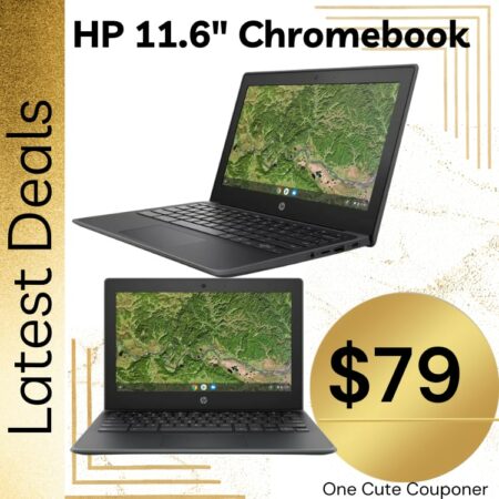 WOW!  HP 11.6″ Chromebook ONLY $79! Thumbnail