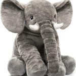 RUNNN! Stuffed Elephant Plush Animal Toy HUGE 24 INCH ONLY $21! (clip the 50% coupon Thumbnail