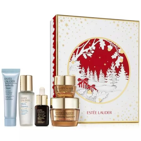 ESTÉE LAUDER 5-Pc. Glow Non-Stop 24/7 Radiant Skin Essentials Set NOW $31 (WAS $90) Thumbnail