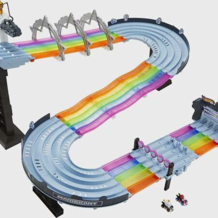 Hot Wheels Mario Kart Rainbow Road Raceway Set NOW $55 (was $119)! Thumbnail