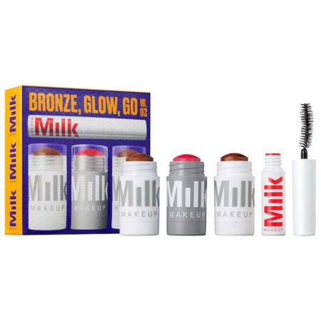 MILK MAKEUP Bronze, Glow, Go 3-Minute Face & Eye Set ONLY $22! ($76 VALUE!) Thumbnail