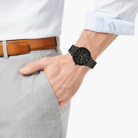 Price drop! Men’s  Black Stainless Steel Bracelet Watch By MICHAEL KORS NOW $165.00 (was $275.00) Thumbnail