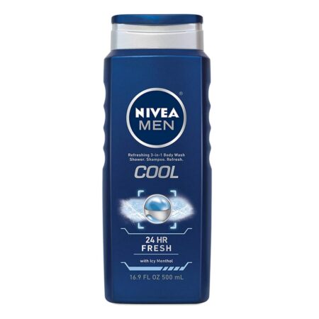 $3.97! NIVEA Men Body Wash Cool Icy Menthol 16.9 Fl Oz Thumbnail