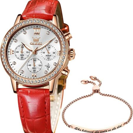 NOW $31.92!  OLEVS Woman’s Watch (was $49.99)! Thumbnail