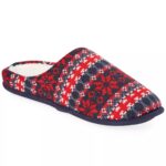 Men’s Fair Isle Fleece-Lined Slippers ONLY $9.99! Thumbnail