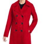 Anne Klein Women’s Double-Breasted Peacoat Only $89 (was $265)! Thumbnail