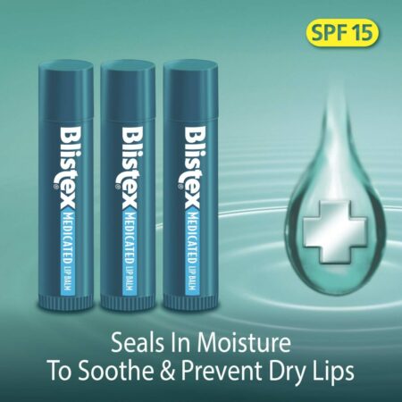 Blistex Medicated Lip Balm Pack of 3 $2.84! Thumbnail