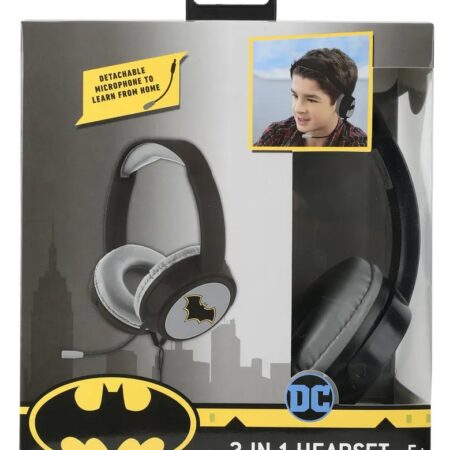 ONLY A FEW LEFT! HURRY!   Batman 2-in-1 Kid Safe Headphones $6.99! Thumbnail