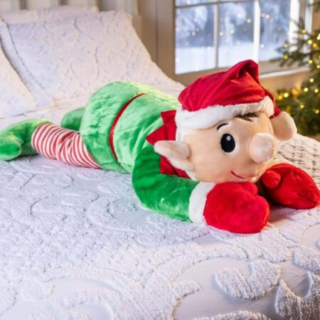 Red & Green Elf Oversize Plush Body Pillow NOW $69! ( WAS $124) Thumbnail