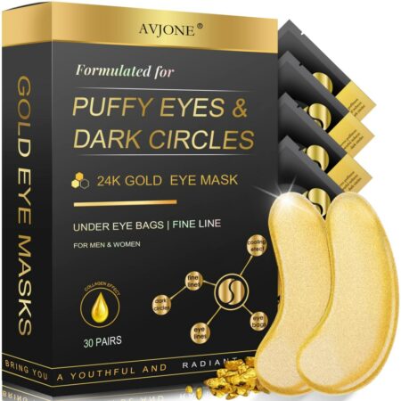 Save 60% off on 24k Gold Eye Mask (30 count) ONLY $9.59! Thumbnail