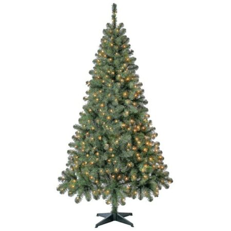 Holiday Time Prelit Pine Artificial Christmas Tree 6.5′ NOW $39 Thumbnail