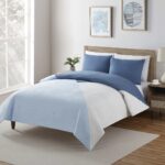 Serta So Soft 3-Piece Blue Reversible Comforter Set ONLY $29! Thumbnail