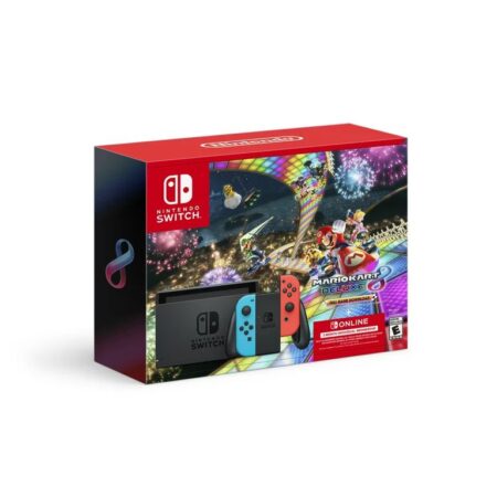 Nintendo Switch w/Joy-Con + Mario Kart 8 Deluxe ONLY $299! (Was $399) Thumbnail