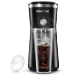 HOT DEAL! ONLY $15! Gourmia Iced Coffee Maker with 25 fl oz. Reusable Tumbler Thumbnail