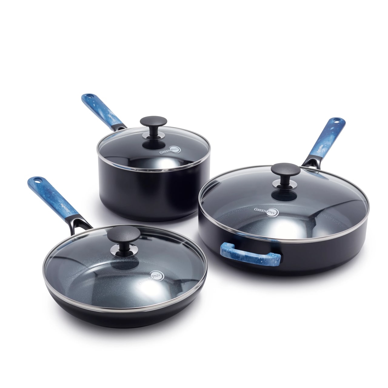 GREENPAN DESIGN SERIES 6-PIECE CERAMIC NONSTICK COOKWARE SET NOW $38 ...