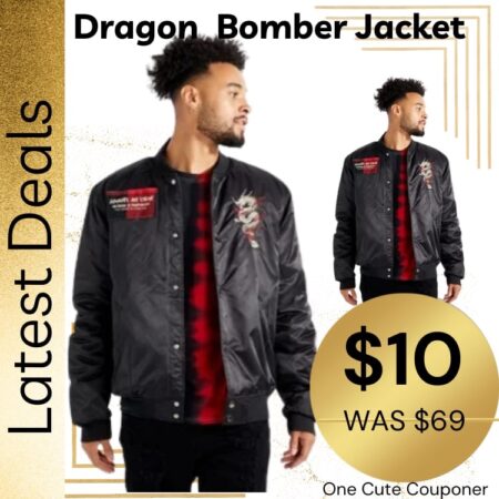 RUN DEAL!!! Mens Bomber Jacket Only $9.99! (was $69)! Thumbnail
