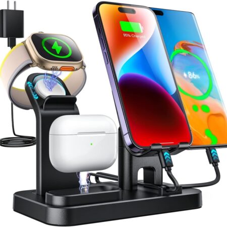 4 in 1 Charging Station for Multiple Devices NOW $29 (WAS $55)! Thumbnail