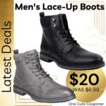 Men’s Lace-Up Boots $20 ( WAS $69) Thumbnail