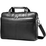 Leather Slim Portfolio Laptop Briefcase Now $127.49 (was $300)! Thumbnail