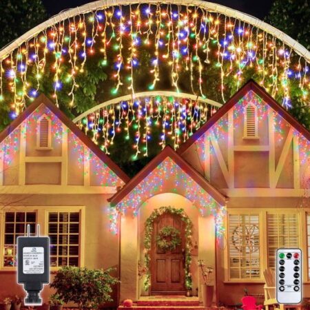 50% off! Icicle Outdoor 35ft Christmas Lights ONLY $18.49! Thumbnail