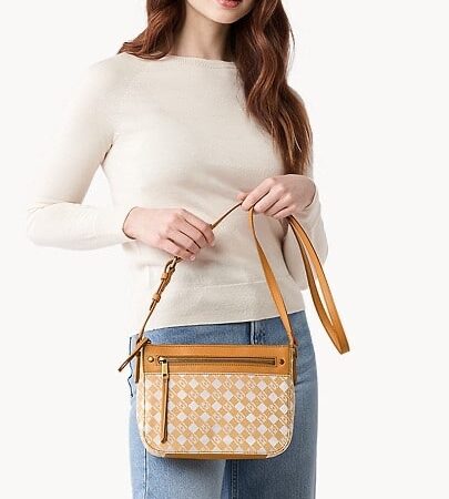 80% Off! Fossil Farrah Crossbody ONLY $30! (was $150) Thumbnail