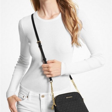 HOT DEAL! Jet Set Travel Medium Logo Dome Crossbody Bag ONLY $89! (was $398) Thumbnail