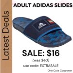 Adult Adidas Slides Only $16 (was $40)! Thumbnail