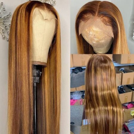 Now $65.21! 13×4 Ombre Highlight HD Lace Front Human Hair Wig ONLY $65.21 (was $103)! Thumbnail