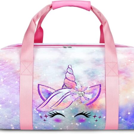 HOT DEAL! Gym Duffle Bag for Girls ONLY $16.99! Thumbnail
