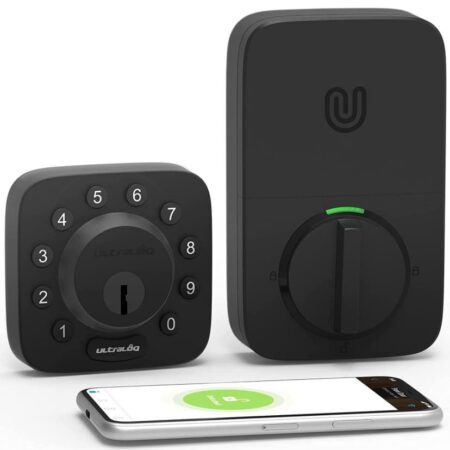 NOW $74.25 (was $139) Smart Lock U-Bolt 5-in-1 Keyless Entry Door Lock with Smartphone Thumbnail
