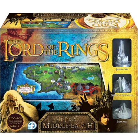 4D Cityscape Lord of The Rings 3D  Puzzle (1390 Piece) Now $69! (Was $89) Thumbnail