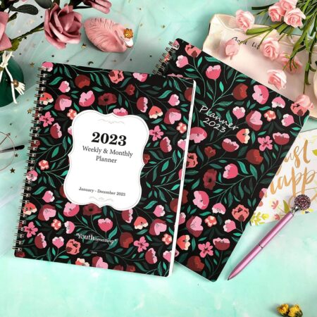 Weekly Monthly Planner 2023 from January 2023 – December 2023 ONLY $5 Thumbnail