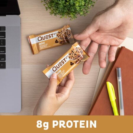 Quest Nutrition Mini Chocolate Chip Cookie Dough Protein Bars Only $12! Thumbnail