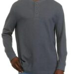 NOW $11.99! ( WAS $35) Long Sleeve Thermal Henley Shirt Thumbnail