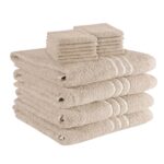 Soft & Plush 14 Pc Cotton Bath Towel Set ONLY $11.98! Thumbnail