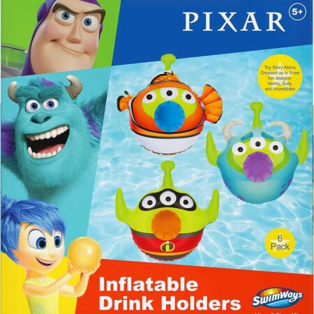 Toy Story Inflatable Floating Pool Drink Holders (6 Pack) Only $1.99! Thumbnail