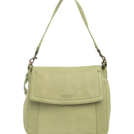 AMERICAN LEATHER CO. Lawton Convertible Leather Crossbody Bag Now $29.99 (was $195) Thumbnail