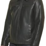 DOCKERS Zip Front Faux Leather Jacket SALE: $55! (WAS $198) Thumbnail